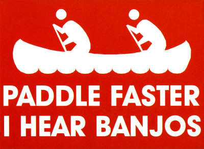 RM2357~Paddle-Faster-I-Hear-Banjos-Posters.jpg